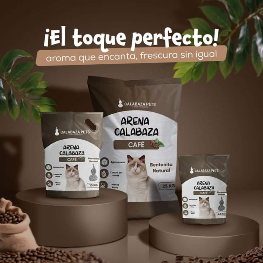 ARENA PARA GATO AROMA CAFE 25 KILOS 